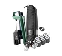 Système de service au verre Timeless Six vert avec 10 accessoires & une housse de transport