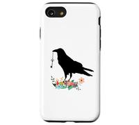Corbeau leur Hippie Poète Oiseau Coque pour iPhone SE (2020) / 7/8