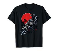 Corbeau, Corbeau Oiseau Noir Art Effrayant T-Shirt