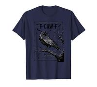 Corbeau, Corbeau Oiseau Noir Art Effrayant T-Shirt