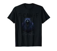 Corbeau, Corbeau Oiseau Noir Art Effrayant T-Shirt