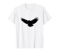 Corbeau dans l'air Corbeau Animal Oiseau Nature T-Shirt