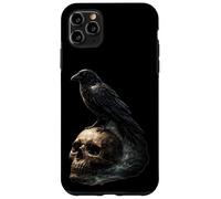 Corbeau Gothique Corbeau Coeur épine Amour Gothique Jour Alternatif Coque pour iPhone 11 Pro Max