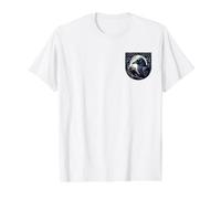 Corbeau Gothique lisant Un Livre T-Shirt Graphique avec Valeur, Homme, Blanc, XL