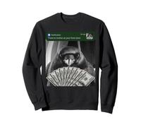Corbeau, il y a du Mouvement à Votre Porte d'entrée Corbeau Sweatshirt