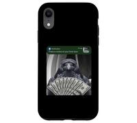 Corbeau, il y a du Mouvement à Votre Porte d'entrée Crow Silly Coque pour iPhone XR