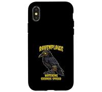 Corbeau Medecin Peste Masque Sombre Gothique Coque pour iPhone X/XS