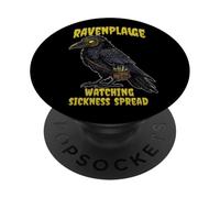 Corbeau Medecin Peste Masque Sombre Gothique PopSockets PopGrip Adhésif