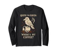 Corbeau Occulte Animal Mystique Witchy Raven Dark Academia Manche Longue
