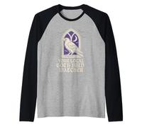 Corbeau Occulte Animal Mystique Witchy Raven Dark Academia Manche Raglan