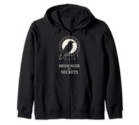Corbeau Occulte Animal Mystique Witchy Raven Dark Academia Sweat à Capuche