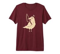 Corbeau Sinistre des années 90 Y2K avec Couteau T-Shirt Haut de Gamme