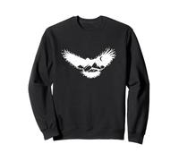 Corbeau sur les montagnes Sweatshirt