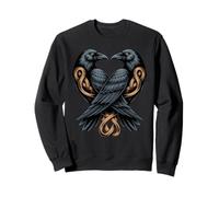 Corbeaux de la mythologie Nordique - Huginn & Muninn Celtic Sweatshirt