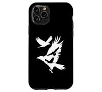Corbeaux en vol Corbeau Corbeau Blackbird Ornithologie Coque pour iPhone 11 Pro