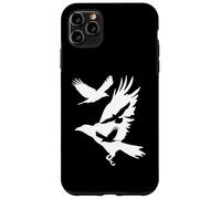 Corbeaux en vol Corbeau Corbeau Blackbird Ornithologie Coque pour iPhone 11 Pro Max