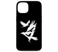Corbeaux en vol Corbeau Corbeau Blackbird Ornithologie Coque pour iPhone 13