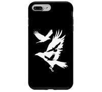 Corbeaux en vol Corbeau Corbeau Blackbird Ornithologie Coque pour iPhone 7 Plus/8 Plus