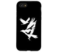 Corbeaux en vol Corbeau Corbeau Blackbird Ornithologie Coque pour iPhone SE (2020) / 7 / 8