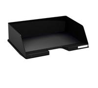 Corbeille à courrier à l'italienne COMBO MAXI ECOBlack, coloris noir - Lot de 4