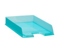 Esselte – Corbeille à courrier A4 empilable Colour'Breeze bleu 626274, motif texturé