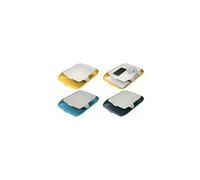 Leitz Corbeille à Courrier A4 avec Organiseur de Bureau, Cosy, Jaune, 52590019