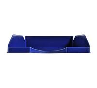 Exacompta Corbeille à courrier Ecotray Office 34,5 x 25,5 x 6,5 cm Bleu nuit