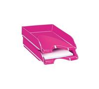 Corbeille à courrier fond plein Cep Pro gloss rose