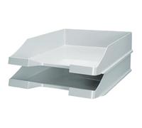 Corbeille à courrier - HAN - HAN C4 - Gris clair - Brillant - Disponible en 2 hauteurs