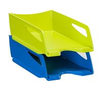 Corbeille à courrier Maxi Cep Gloss - bleue