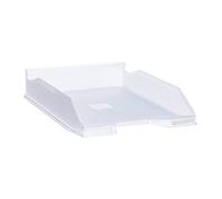 Corbeille à courrier standard Exacompta - cristal