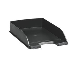 Corbeille à courrier standard Leitz noire