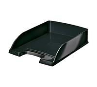 Corbeille à courrier Wow Leitz métallisé - noir