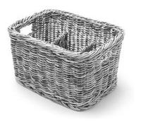 Corbeille à couvert 260x180x(H)150 mm Hendi Gris