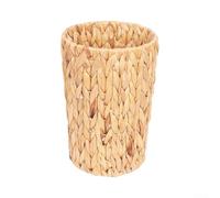 Corbeille à Déchets en pour jonc de Mer Naturel 19x28cm Corbeille
