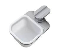 Corbeille à déchets rotative à clip avec rotation pour décoration de table, corbeille à poussière de bureau pour cuisine, salon, chambre, salle de bain, étagère, maison rustique, dortoir, appartement