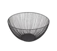 Corbeille à fruits 25 cm Noire - Wire