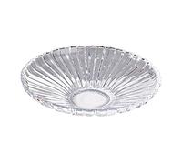 Corbeille à fruits/bol décoratif en verre épais, style simple et élégant, idéal for les bonbons et les en-cas. Grande capacité, ouverte, for desserts et autres gourmandises.