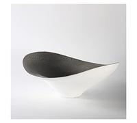 Corbeille à fruits de luxe légère, assiette en céramique à la mode pour fruits secs, décoration artistique, plateau de rangement pour sandwich et fruits secs, présentoir pour la décoration de la