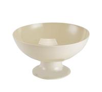 Corbeille à fruits décorative, élégante, multifonctionnelle, avec trous de drainage, pour salon, table à manger, cuisine, comptoir, plastique, 350 ml (Blanc)