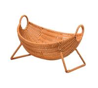 Corbeille à fruits, Handwoven Fruit Basket Bowl Multifunctional Table Centerpiece Plate for Candy