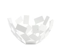 Alessi Mt02 la Stanza dello Scirocco Porte-fruits en Acier Inoxydable 18/10 Blanc