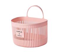 Corbeille à fruits minimaliste à suspendre au mur pour douche, placard, jardin, rose, S