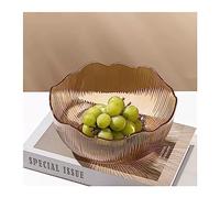 Corbeille à Fruits Plateau à fruits 2 pièces, maison salon Table basse plateau à collation bonbons fruits secs léger luxe plateau à fruits Simple Bol à fruits Corbeille (Size : D)