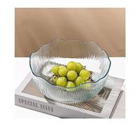 Corbeille à Fruits Plateau à fruits 2 pièces, maison salon Table basse plateau à collation bonbons fruits secs léger luxe plateau à fruits Simple Bol à fruits Corbeille (Size : A)