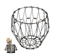Corbeille à fruits pliable, bol de rangement transformable, panier de rangement pour fruits et légumes en fer, bol de table pour servir des fruits, pour plan de travail de cuisine