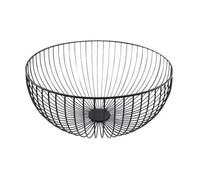 Corbeille à fruits - POINT-VIRGULE - 35 cm - fil d'acier carbone - finition époxy noir