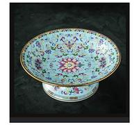 Corbeille à fruits, Porte-fruits， Bols à fruits Jingdezhen Assiette à fruits en céramique Assiette à fruits domestique Ornements Table basse décorative Bonbons Fruits Assiette à fruits secs/a(B)