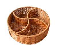 Corbeille à fruits, Round Serving Basket Fruits Snacks Dividers