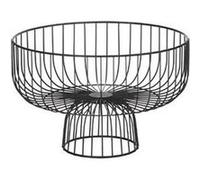 Corbeille à fruits sur pied "ninoh" 28cm noir